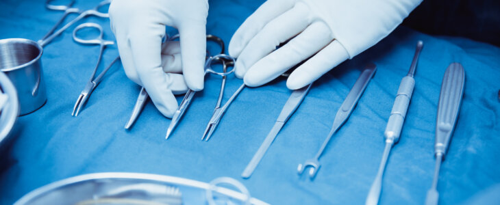 Surgery, Equipment, Human Hand, Medicine, Hospital, Metal, Steel,